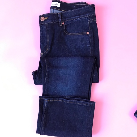 LOFT Denim - 👑 ➡️like New LOFT||🖤ANKLE Crop Flare JEANS🖤